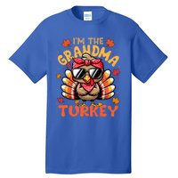 IM The Grandma Turkey Matching 2024 Family Thanksgiving Funny Gift Tall T-Shirt