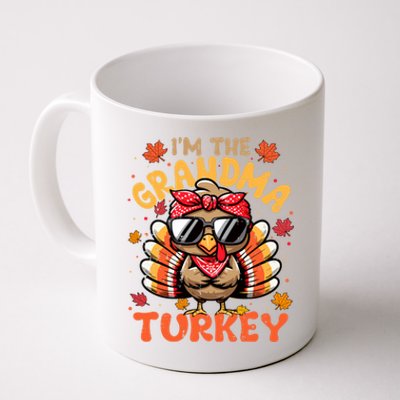 IM The Grandma Turkey Matching 2024 Family Thanksgiving Funny Gift Coffee Mug