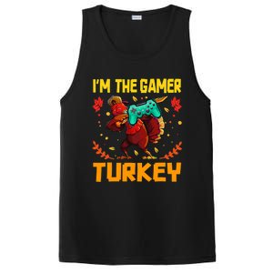 Im The Gamer Turkey Video Gaming Funny Thanksgiving Gift PosiCharge Competitor Tank