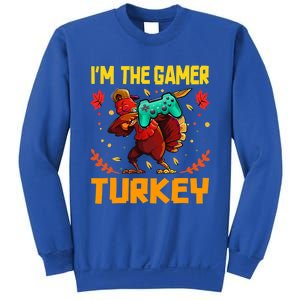 Im The Gamer Turkey Video Gaming Funny Thanksgiving Gift Sweatshirt