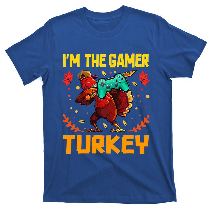 Im The Gamer Turkey Video Gaming Funny Thanksgiving Gift T-Shirt