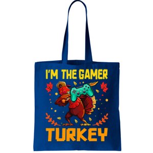 Im The Gamer Turkey Video Gaming Funny Thanksgiving Gift Tote Bag