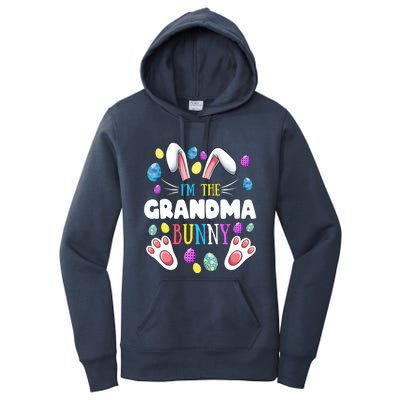 I'm The Grandma Bunny Matching Family Easter Party Women's Pullover Hoodie