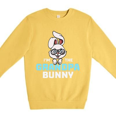 I'm The Grandpa Bunny Matching Family Easter Party Premium Crewneck Sweatshirt