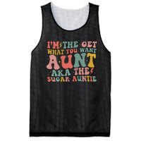 IM The Get What You Want Aunt Aka The Sugar Auntie Mesh Reversible Basketball Jersey Tank