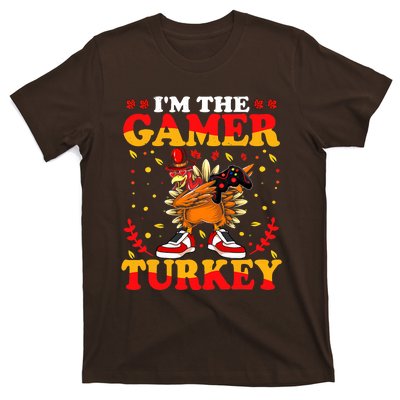 I'm The Gamer Turkey Gaming Boys Happy Funny Thanksgiving T-Shirt