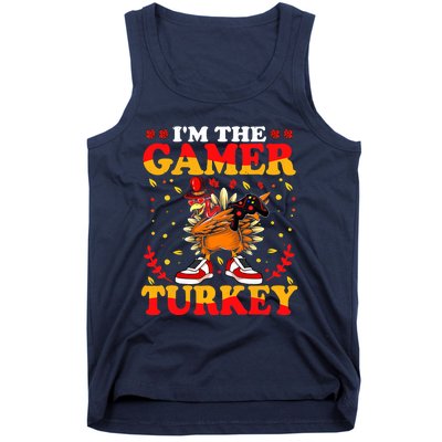 I'm The Gamer Turkey Gaming Boys Happy Funny Thanksgiving Tank Top