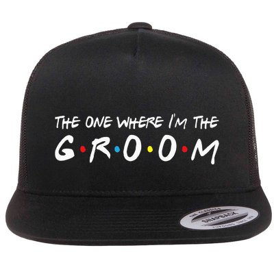 Im The Groom Bachelor Party Stag Groomsmen Flatbill Hat
