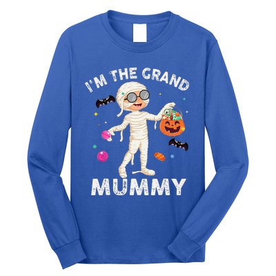 Im The Grand Mummy Funny Grandma Halloween Long Sleeve Shirt