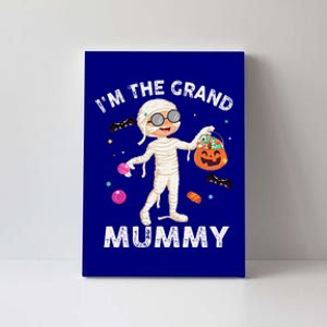 Im The Grand Mummy Funny Grandma Halloween Canvas