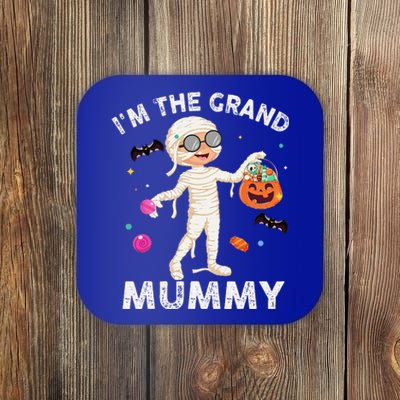 Im The Grand Mummy Funny Grandma Halloween Coaster