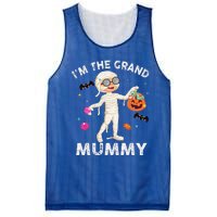 Im The Grand Mummy Funny Grandma Halloween Mesh Reversible Basketball Jersey Tank