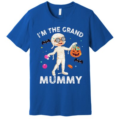 Im The Grand Mummy Funny Grandma Halloween Premium T-Shirt