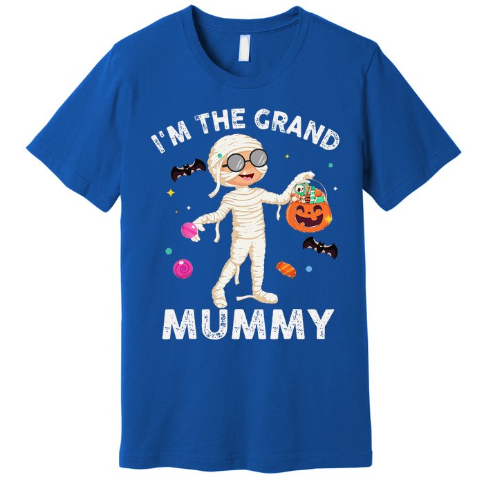 Im The Grand Mummy Funny Grandma Halloween Premium T-Shirt