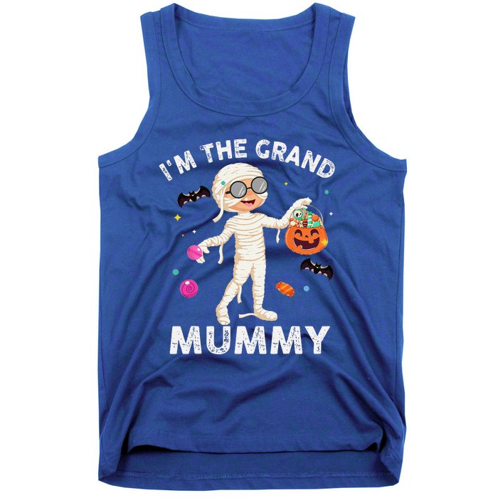 Im The Grand Mummy Funny Grandma Halloween Tank Top