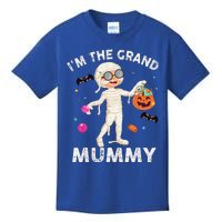 Im The Grand Mummy Funny Grandma Halloween Kids T-Shirt