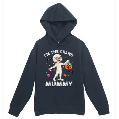 Im The Grand Mummy Funny Grandma Halloween Urban Pullover Hoodie