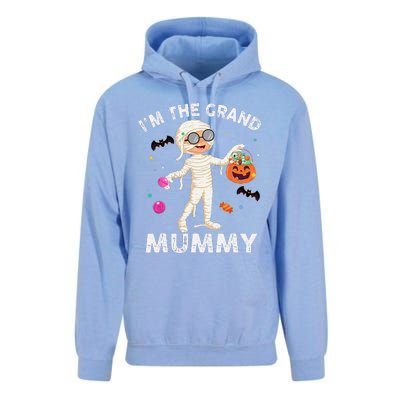 Im The Grand Mummy Funny Grandma Halloween Unisex Surf Hoodie