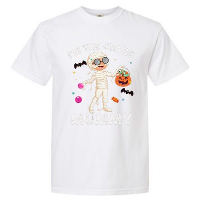 Im The Grand Mummy Funny Grandma Halloween Garment-Dyed Heavyweight T-Shirt