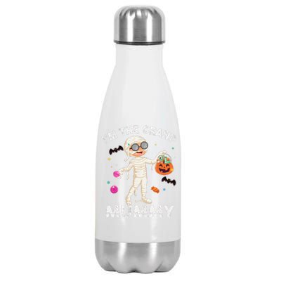 Im The Grand Mummy Funny Grandma Halloween Stainless Steel Insulated Water Bottle