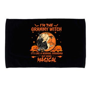 IM The Grammy Witch ItS Like A Normal Grandma More Magical Gift Microfiber Hand Towel