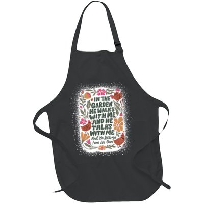 In The Garden He Walks With Me And He Talks With Me Funny Apron