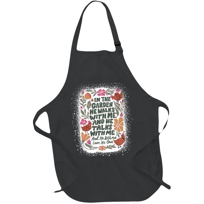 In The Garden He Walks With Me And He Talks With Me Funny Apron
