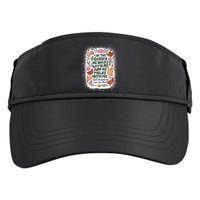 In The Garden He Walks With Me And He Talks With Me Funny Adult Drive Performance Visor
