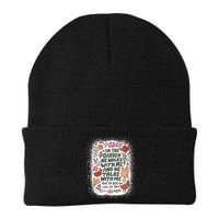 In The Garden He Walks With Me And He Talks With Me Funny Beanie