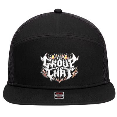 Isaacwhy The Group 7 Panel Mesh Trucker Snapback Hat