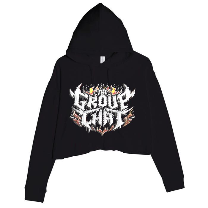 Isaacwhy The Group Crop Fleece Hoodie