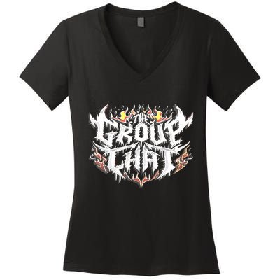 Isaacwhy The Group Women's V-Neck T-Shirt