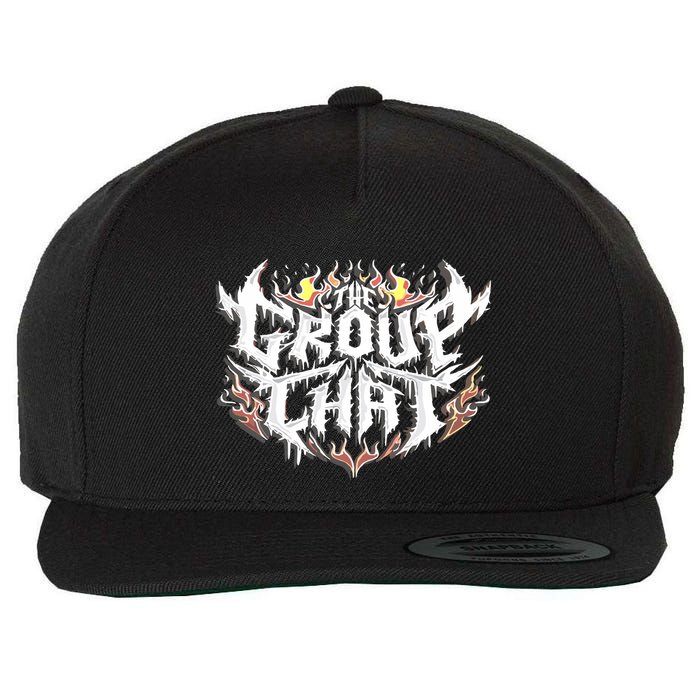 Isaacwhy The Group Wool Snapback Cap