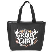 Isaacwhy The Group Zip Tote Bag