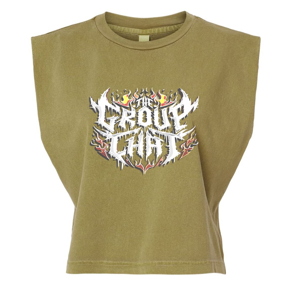 Isaacwhy The Group Garment-Dyed Women's Muscle Tee