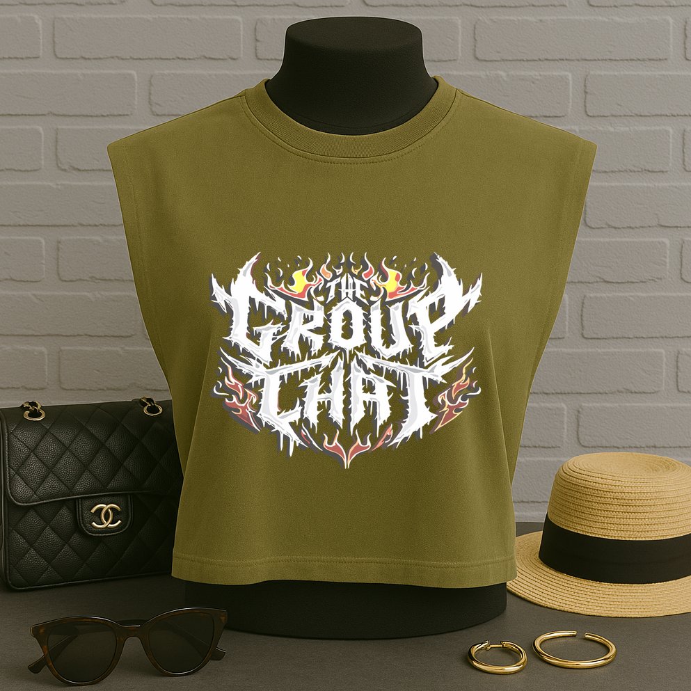 Isaacwhy The Group Garment-Dyed Women's Muscle Tee