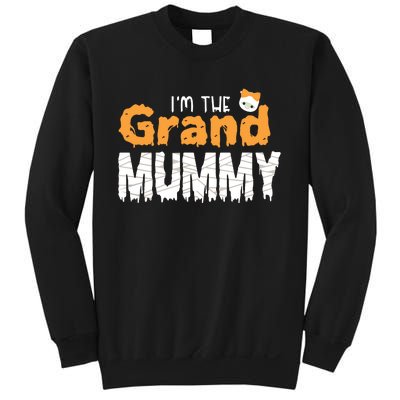 Im The Grand Mummy Funny Family Halloween Sweatshirt