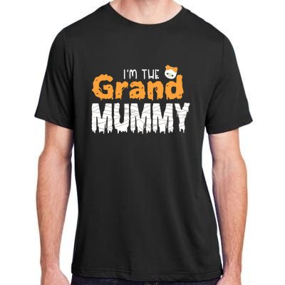 Im The Grand Mummy Funny Family Halloween Adult ChromaSoft Performance T-Shirt