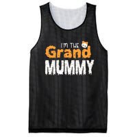 Im The Grand Mummy Funny Family Halloween Mesh Reversible Basketball Jersey Tank