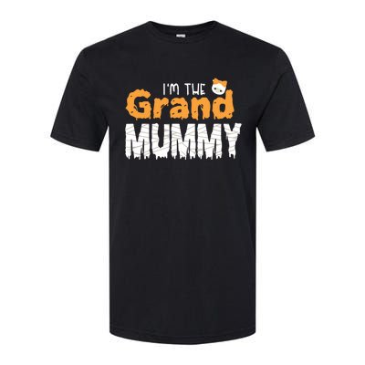 Im The Grand Mummy Funny Family Halloween Softstyle CVC T-Shirt