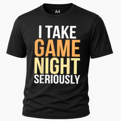 I Take Game Night Seriously Board Game Performance Shirt