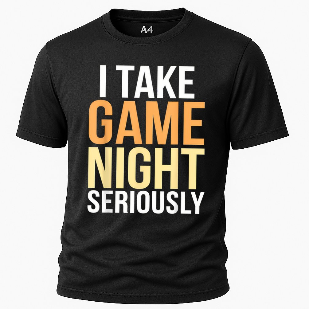 I Take Game Night Seriously Board Game Performance Shirt