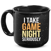 I Take Game Night Seriously Board Game 15oz Campfire Ceramic Mug