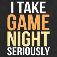 I Take Game Night Seriously Board Game Beanie