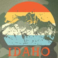 Idaho The Gem State Idaho Legacy Tie Dye Trucker Hat