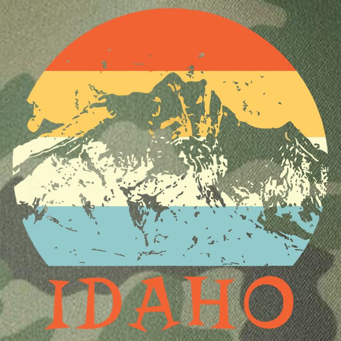 Idaho The Gem State Idaho Legacy Tie Dye Trucker Hat