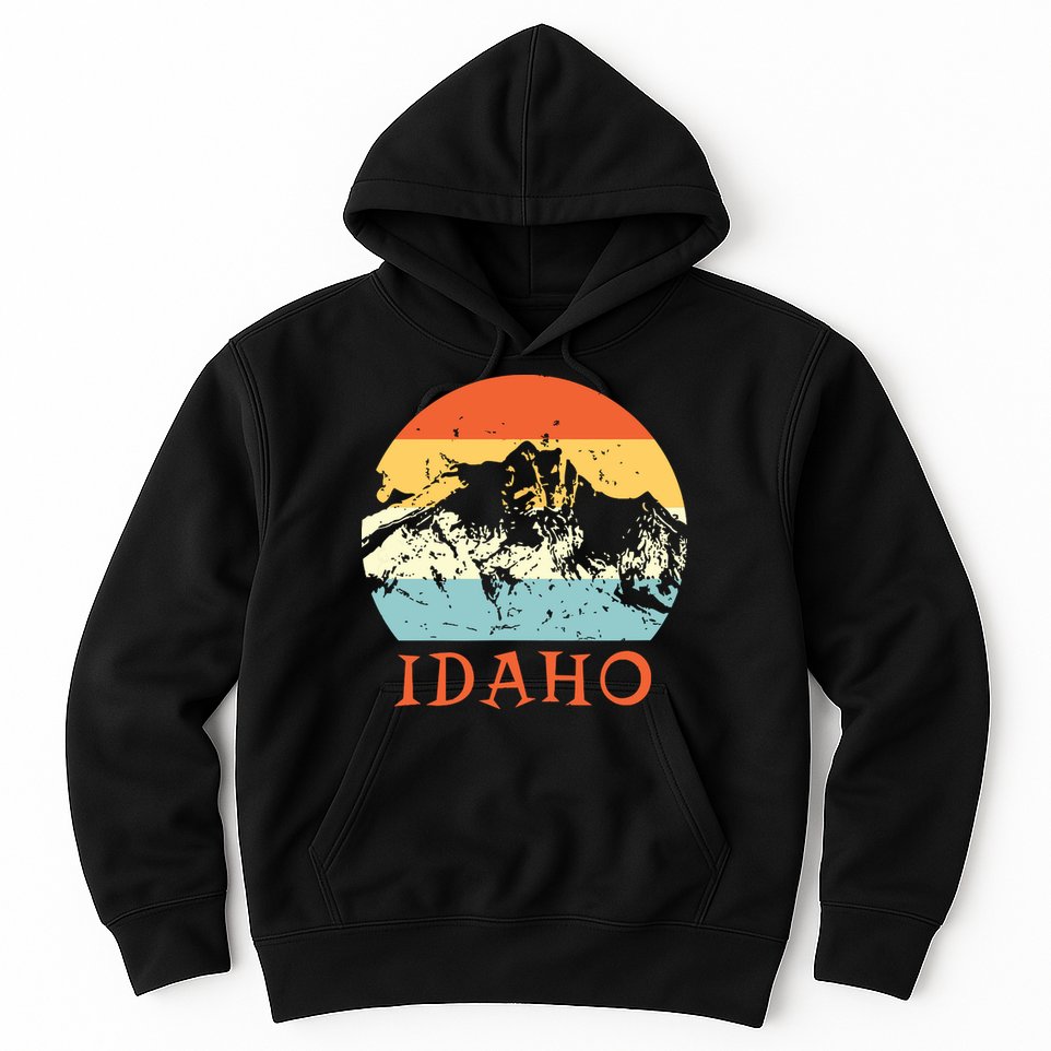 Idaho The Gem State Idaho Hoodie