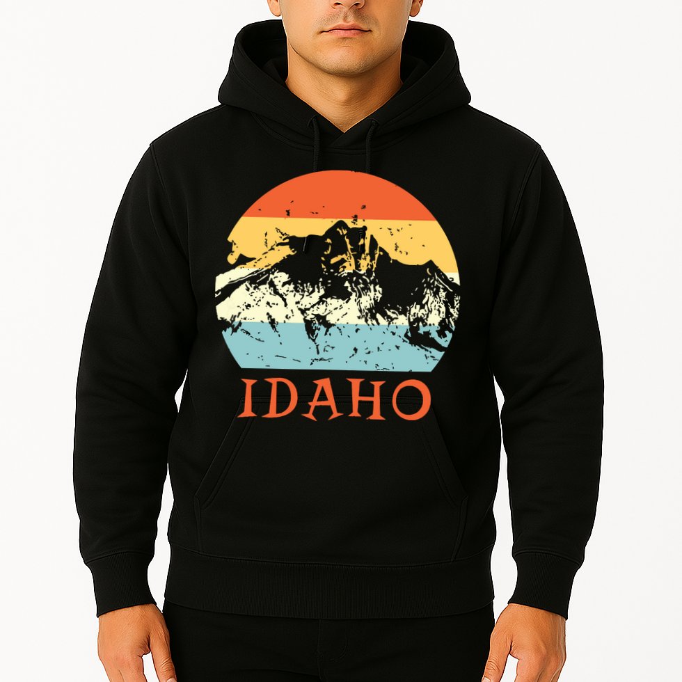 Idaho The Gem State Idaho Hoodie