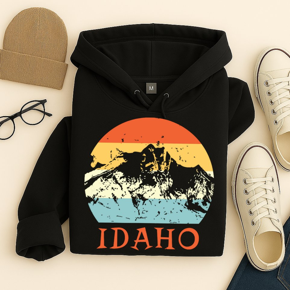 Idaho The Gem State Idaho Hoodie