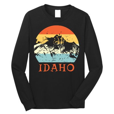 Idaho The Gem State Idaho Long Sleeve Shirt